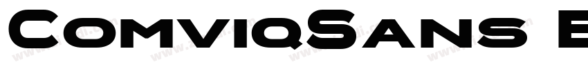 ComviqSans Bold字体转换 ComviqSans Bold字体转换